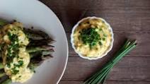 Asparagus with boznersauce Asparagus with boznersauce