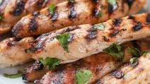 Grilled Pineapple Chicken Strips with Creamy Lime Dipping Sauce (Two Ways!) Grilled Pineapple Chicken Strips with Creamy Lime Dipping Sauce (Two Ways!)