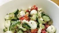 Bocconcini Avocado Greek Salad Bocconcini Avocado Greek Salad