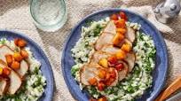 MasterChef Tuscan-Spiced Pork Roast with Parmesan Risotto & Apple Pan Sauce MasterChef Tuscan-Spiced Pork Roast with Parmesan Risotto & Apple Pan Sauce