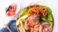 Teriyaki Salmon Poke Bowl Recipe | Woolworths Teriyaki Salmon Poke Bowl Recipe | Woolworths