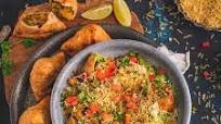 Samosa Chole Chaat Samosa Chole Chaat
