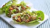 Spiced Minced Pork lettuce Cups Spiced Minced Pork lettuce Cups