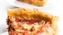 Vegan Deep-Dish Pizza Vegan Deep-Dish Pizza