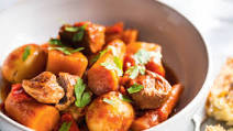 Pressure-Cooker Pork Stew with Fall Vegetables Pressure-Cooker Pork Stew with Fall Vegetables