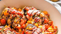 Baked Balsamic Bruschetta Chicken Baked Balsamic Bruschetta Chicken