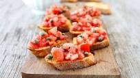 Tomato Caper Mediterranean Bruschetta Tomato Caper Mediterranean Bruschetta