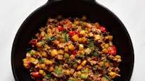 Kohlrabi and Sausage Skillet Kohlrabi and Sausage Skillet