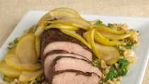 Allspice-Rubbed Pork Tenderloin with Cinnamon-Sautéed Apples and Cilantro Rice Allspice-Rubbed Pork Tenderloin with Cinnamon-Sautéed Apples and Cilantro Rice