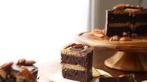 New Orleans Double-chocolate Praline-fudge Cake New Orleans Double-chocolate Praline-fudge Cake