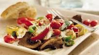 Grilled Caesar Vegetable Salad Grilled Caesar Vegetable Salad