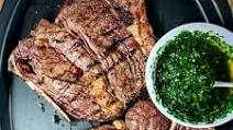 Grilled Thin 7-Bone Chuck Steaks Grilled Thin 7-Bone Chuck Steaks