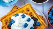 Blueberry Waffles Blueberry Waffles