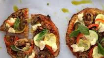 Almond Cauliflower Crust Everything Pizza Almond Cauliflower Crust Everything Pizza
