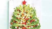 Caprese Christmas tree salad recipe Caprese Christmas tree salad recipe