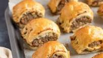 Puff Pastry Sausage Rolls Puff Pastry Sausage Rolls