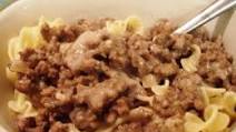 Creamed Ground Beef SOS Creamed Ground Beef SOS