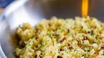 Keto Garlic Parmesan Cauliflower Rice Keto Garlic Parmesan Cauliflower Rice