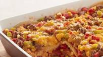 Layered Fiesta Casserole Layered Fiesta Casserole