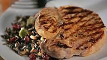 Cider-brined pork chops with wild rice Recipe Cider-brined pork chops with wild rice Recipe