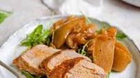 Instant Pot Apple-Bourbon Pork Tenderloin Instant Pot Apple-Bourbon Pork Tenderloin