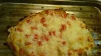 Seafood Pizza on Naan Bread Seafood Pizza on Naan Bread