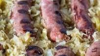 Grilled Beer Brats and Sauerkraut Grilled Beer Brats and Sauerkraut