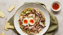 Chilli chicken ramen bowl Chilli chicken ramen bowl