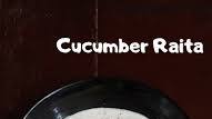 Cucumber Raita Recipe Cucumber Raita Recipe