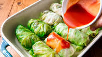 Low-Carb Cabbage Enchiladas Low-Carb Cabbage Enchiladas