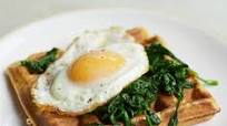 Cheese & herb waffles Cheese & herb waffles