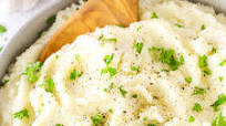Chunky Garlic Mashed Potatoes Chunky Garlic Mashed Potatoes