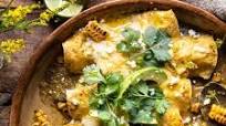 Sheet Pan Chipotle Cheddar Corn Chicken Enchiladas Sheet Pan Chipotle Cheddar Corn Chicken Enchiladas