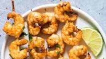 Cilantro Lime Air Fryer Shrimp Skewers Cilantro Lime Air Fryer Shrimp Skewers