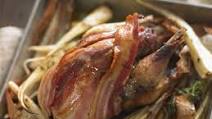 Roast Pheasant with Bacon Roast Pheasant with Bacon