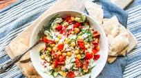 Tomato Cucumber and Chickpea Raita Tomato Cucumber and Chickpea Raita