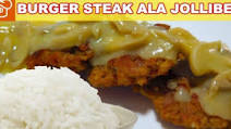 How to Cook Jollibee-Style Burger Steak with Mushroom Gravy How to Cook Jollibee-Style Burger Steak with Mushroom Gravy
