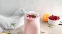 Keto Raspberry Orange and Coconut Smoothie Keto Raspberry Orange and Coconut Smoothie