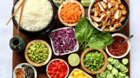 Build-Your-Own Rice Bowl Board Build-Your-Own Rice Bowl Board