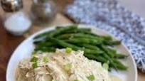 Easy Crockpot Chicken & Gravy Easy Crockpot Chicken & Gravy