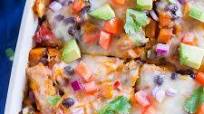 Black Bean Enchilada Casserole with Butternut Squash Black Bean Enchilada Casserole with Butternut Squash