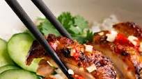Vietnamese Lemongrass Chicken Rice Bowl Vietnamese Lemongrass Chicken Rice Bowl
