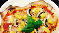 Pizza Hawaii with mushrooms Pizza Hawaii with mushrooms