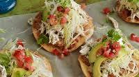 Chicken Tostadas Chicken Tostadas