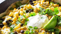 One-Pan Chicken Tortilla Bake One-Pan Chicken Tortilla Bake
