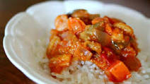 Simple eggplant tomato stew Simple eggplant tomato stew