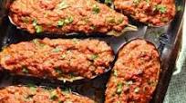 Meat Stuffed Eggplant Recipe (Turkey) Meat Stuffed Eggplant Recipe (Turkey)