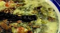 Keerai Kootu: Amaranthus Greens/ Chaulai Saag cooked in a coconut cumin paste Keerai Kootu: Amaranthus Greens/ Chaulai Saag cooked in a coconut cumin paste