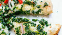 Ultimate Spinach Pizza Ultimate Spinach Pizza