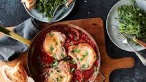 Pork Chops Pizzaiola with Arugula Salad Pork Chops Pizzaiola with Arugula Salad